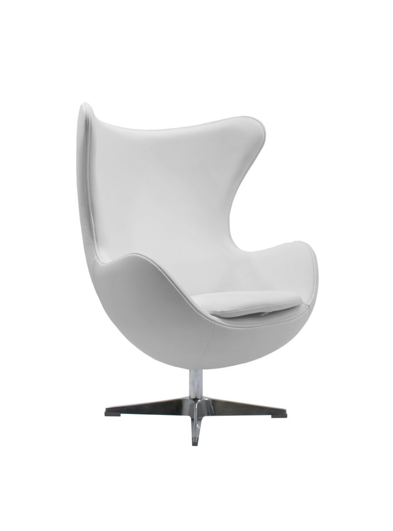 Egg Lounge Leather Chair - Creative Home Decor