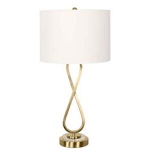 Infinity Brass Table Lamp