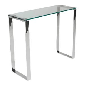 Delta Silver Console Table - Regular Size