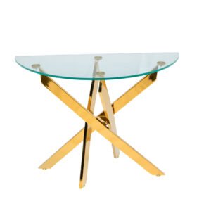 Genesis Gold Console Table