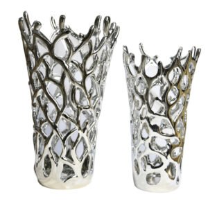 Crown Vase – Set of 2 (Same Colour)