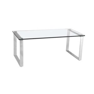 Delta Silver Coffee Table - Condo Size