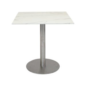Hurricane Dining Table - Marble Finished Glass