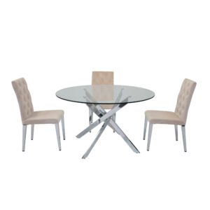 Genesis & Roma Round Dining Set