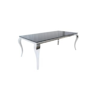 Imperial 71” Glass Rectangular Dining Table