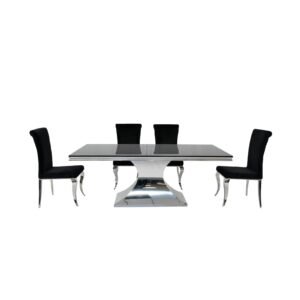 Hilton & Century Glass Dining Set