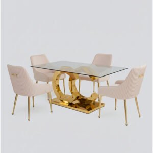CeeCee & Tina Glam Dining Set