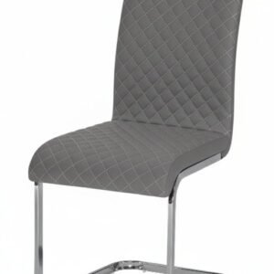 Macau Dining Chair - Silver - Grey-Silver