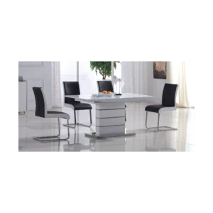 Castor & Anne Extendable Dining Set