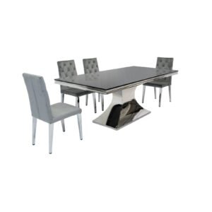 Hilton & Roma Glass Dining Set