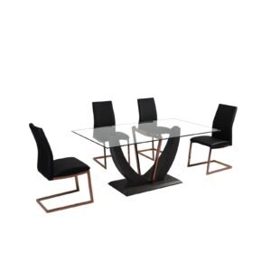 Norway & Askar Rose Gold Dining Set