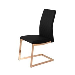 Askar Dining Chair - Rose Gold